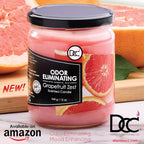 Grapefruit Zest Odor Eliminating Highly Fragranced Candle - Image 4