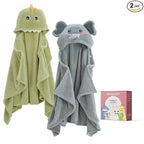 Momcozy Baby Bath Towels with Visualize Health Label by Momcozy