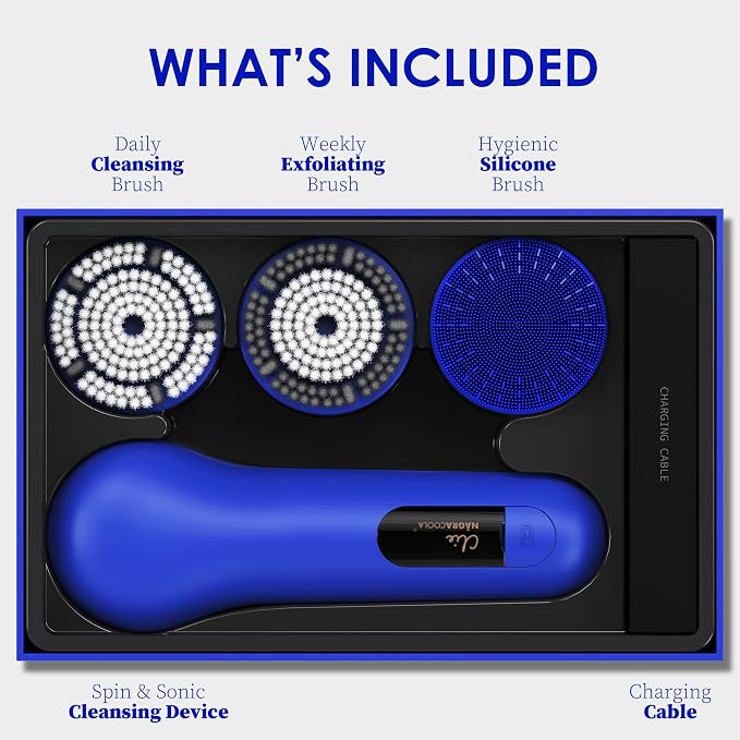 Premium Face Scrubber, Deep Pore Cleansing Brush, Waterproof & Rechargeable - Image 6