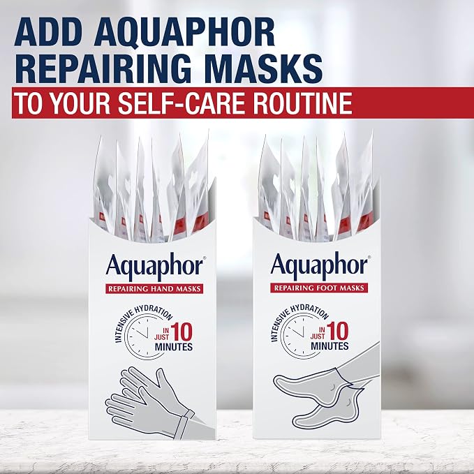Aquaphor Repairing Foot Masks, Moisturizing Socks - Image 11