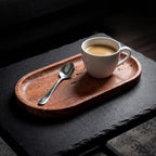 YKAJO Oval Real Marble Tray for Bathroom Kitchen Counter Stone Decorative - Image 9