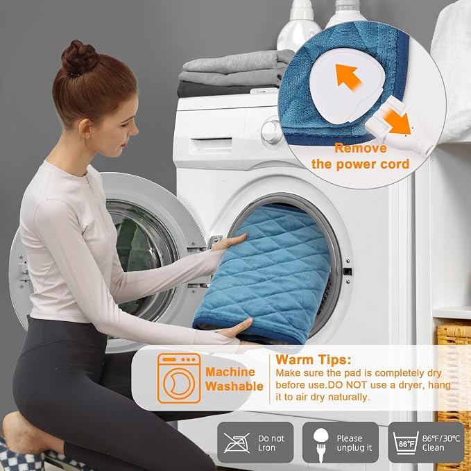 Deepsoon Heating Pad, Electric Heating Pads - Image 6