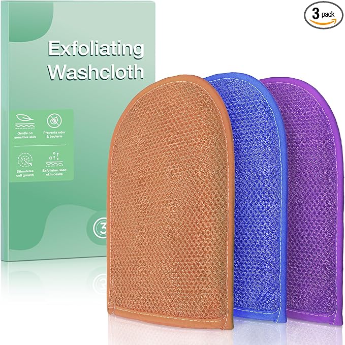 African Net Sponge Exfoliating Gloves by SpiralScgv