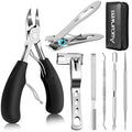 Toenail Clippers for Seniors Thick Toenails, Aucurwen Heavy Duty Toe Nail by Aucurwen