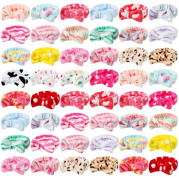 Tigeen 48 Pieces Spa Headband Bulk, Headband by Tigeen