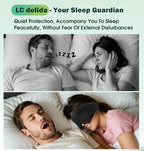 Sleep Mask with Headphones Bluetooth 5.4, LC-dolida Wireless Music Eye Mask - Image 7