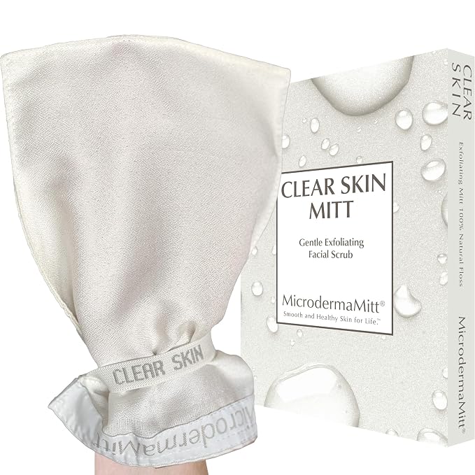 MicrodermaMitt Clear Skin Exfoliating Mitt by Microdermamitt