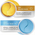 Under Eye Patches Kit: 120 Pcs Retinol & Golden Gel Eye Mask by ENASKINNATURALS