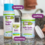 Boogie Spa Kit, Includes Boogie Kids Bath Salts, Eucalyptus, 15 oz Vapor Bath - Image 7