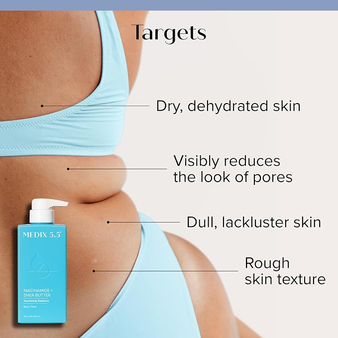 MEDIX Fragrance Free Niacinamide Face Moisturizer + Shea Butter Cream - Image 2