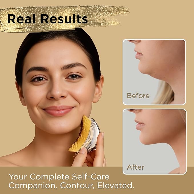 ICON Lymphatic Contour Brush for Face, Face Sculpting Tool for Lymphatic - Image 2