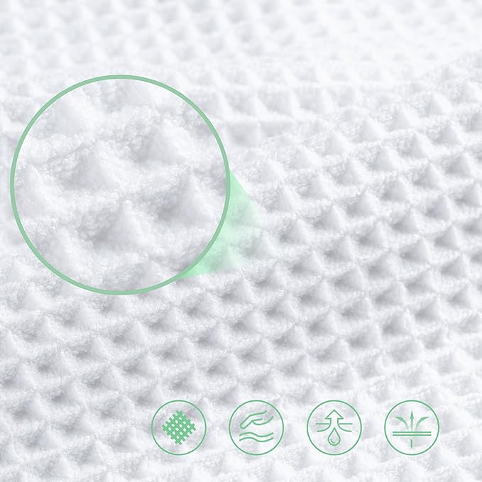 POLYTE 430 GSM Microfiber Oversize Quick Dry Lint Free Bath Towel, 60 x 30 in - Image 5