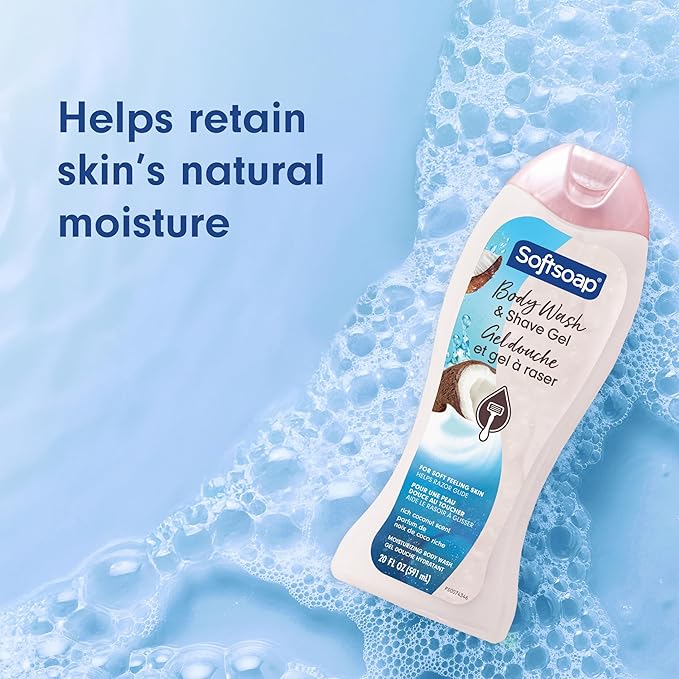Softsoap Moisturizing Body Wash and Shave Gel, - Image 7