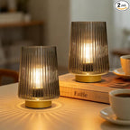 LUSHARBOR Battery Powered Lamp by LUSHARBOR