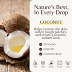 Edenika Botanicals Tropical Coconut Massage Oil - Image 4