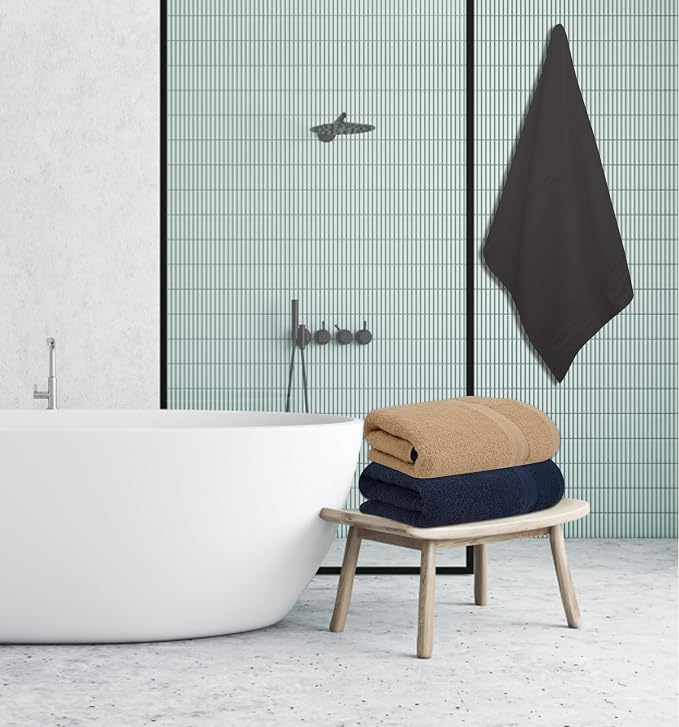 Medium Bath Towels Pack of 6 – 24x48 Inches – Soft, Quick Dry & Highly - Image 6