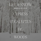 Sweet Water Decor Let it Snow Christmas Scented Candles - Image 2