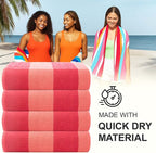 CASA COPENHAGEN Malibu Beach Towels Designed in Denmark Rough and Tough - Image 3