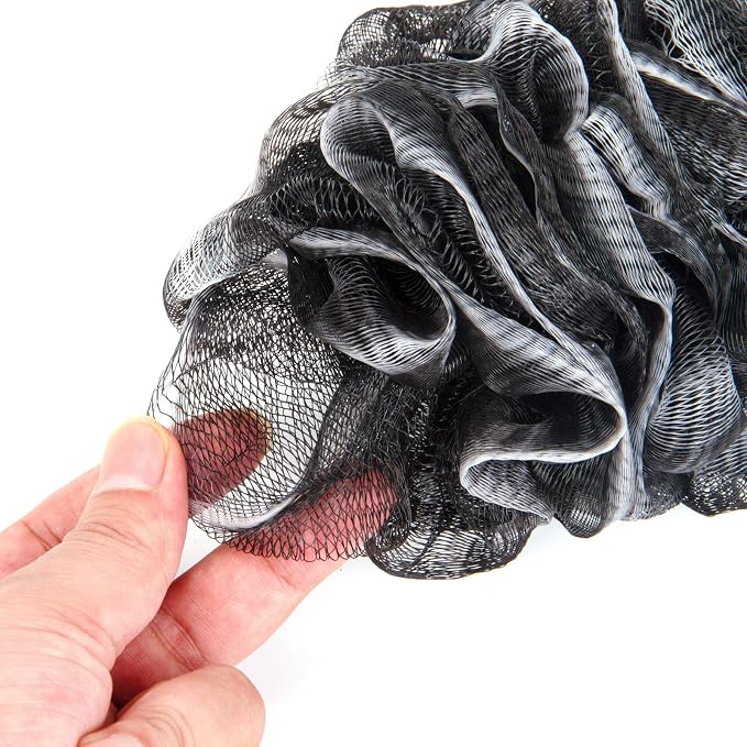 Back Scrubber for Shower, Loofah Long Handle Bath Body Brush, Soft Nylon Mesh - Image 7