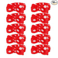 Casoty 10 Pcs Red Dot Makeup Headbands, Spa Gifts by Casoty