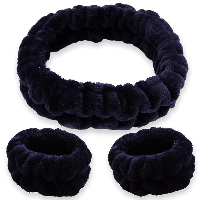 FROG SAC Puffy Spa Headband and Wristbands by FROGSAC