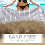 Genovega 6 Packs Oversized Turkish Beach Bath Towel Set Bulk 74"x38" Extra - Image 3