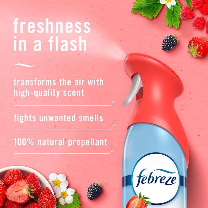 Febreze Air Mist Air Freshener Spray, Odor-Fighting Room Spray, Air Fresheners - Image 2