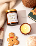 AOOVOO Coconut Vanilla Candles - 9 oz Scented Candles - Image 6