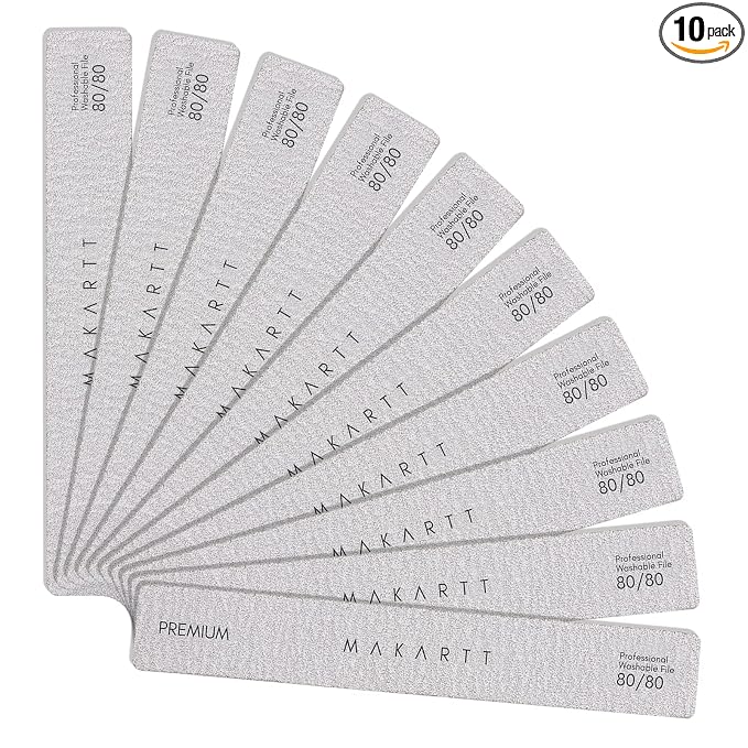 Makartt Nail File: 80/80 Grit Emery Boards by Makartt