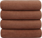 JML Microfiber Bath Towels, Bath Towel 4 Pack 30" x 60", Super Absorbent and by JML