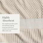 NY Loft 100% Cotton 2 Pack Bath Sheet Towel Set | Super Soft & Absorbent - Image 6