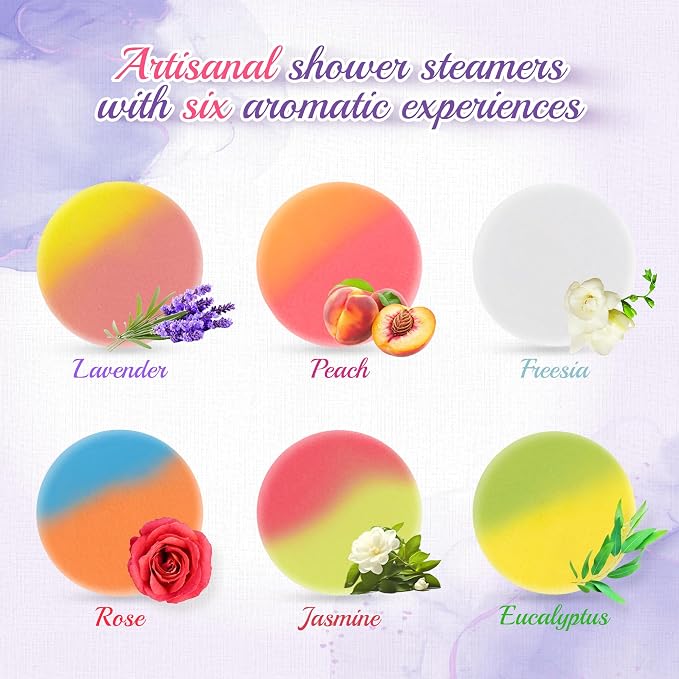12pcs Aromatherapy Shower Steamers - Image 2