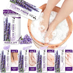 Pedicure Kit Foot Soak Set: Bubble Salt, Sugar Scrub, Massage Mask, Massage by nbcBeautiLab