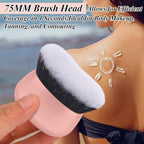 75MM Extra Large Self Tanner Kabuki Makeup Brush – Ultra Soft Dense Vegan - Image 5