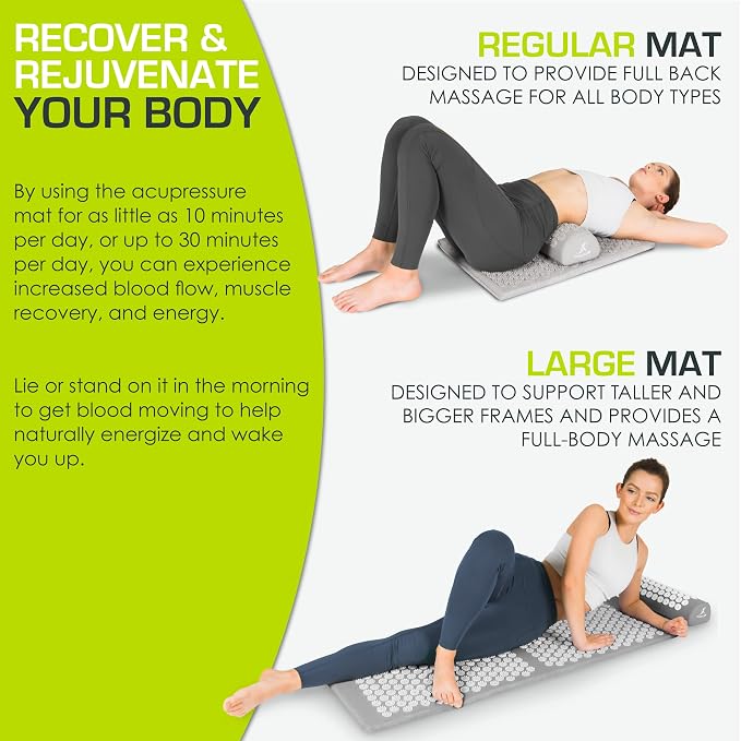 ProsourceFit Acupressure Mat and Pillow Set - Image 5