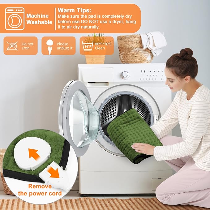 Deepsoon Heating Pad, Electric Heating Pads - Image 6