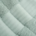 GLAMBURG Premium Cotton Oversized 2 Pack Bath Sheet 35x70-100% Pure Cotton - Image 2