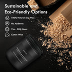 Teakwood & Mahogany Candle | Masculine Candles - Image 3