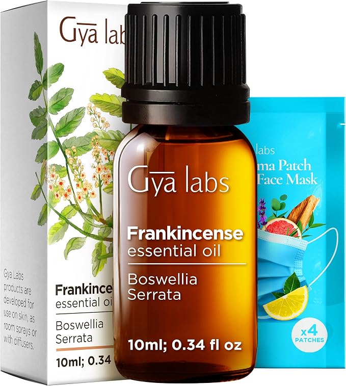 100% Pure Frankincense Essential Oil by GyaLabs
