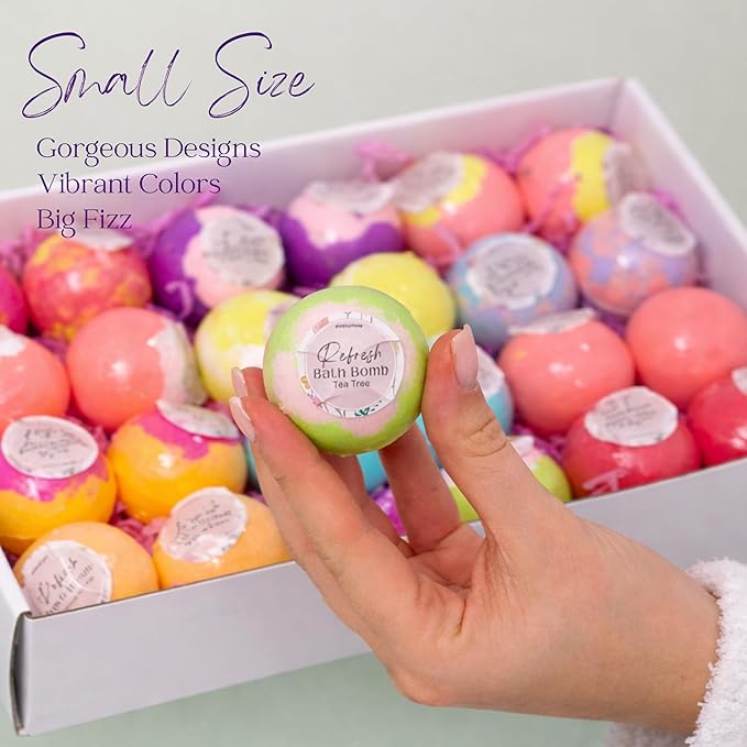 EvolutionUSA 24 Refresh Bath Bombs - Image 5
