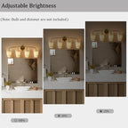 4-Light Bathroom Light Fixtures, Modern Light Fixture - Image 6