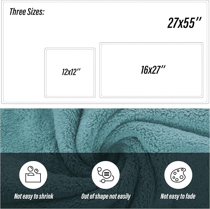MOONQUEEN Ultra Soft Towel Set-Quick Drying - Image 2