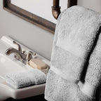 SUPERIOR Egyptian Cotton Pile 3 Piece Towel Set, Includes 1 Bath, 1 Hand - Image 6