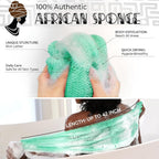 African Net Sponge Authentic -2 Pieces Exfoliating Scrubber - Image 5