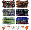 Venswell Neck Gaiter Face Mask Men Women, Seamless Bandana Rave Face Cover by Venswell