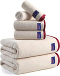 REDKISS 6 Piece Luxury Bath Towel Set, 2 Bath Towels, 2 Hand Towels, 2 by REDKISSOnline