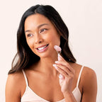 Rose Quartz Facial Roller - Image 4