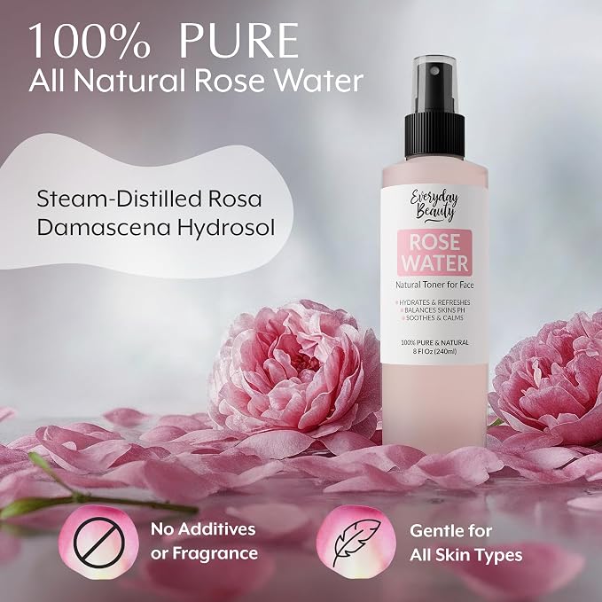 Everyday Beauty Rose Water Spray - Image 2