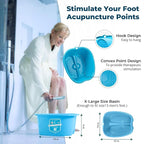 AWA Extra Large Pool Foot Bath, Sturdy Feet Soaking Tub and Pedicure Bowl - Image 3