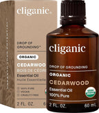 Cliganic Organic Cedarwood Essential Oil by Cliganic